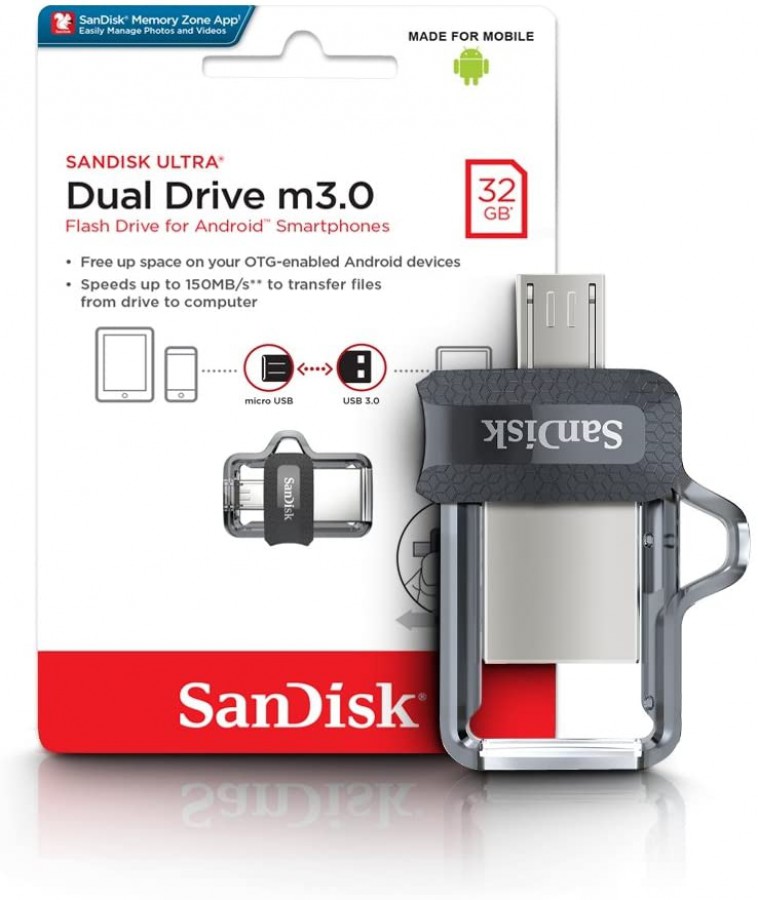Sandisk Ultra Dual Drive OTG 32GB - Oman Cloud