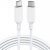 ANKER POWERLINE III USB-C TO USB-C 100W 2.0 CABLE 6FT  WHITE #AN.A8856H21.WT
