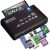 Card Reader all in one 7ports USB2.0 480Mbps #GT07