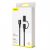 BASEUS TWINS 2 IN 1 CABLE 60W PD 1M BLACK # CATLYW-01